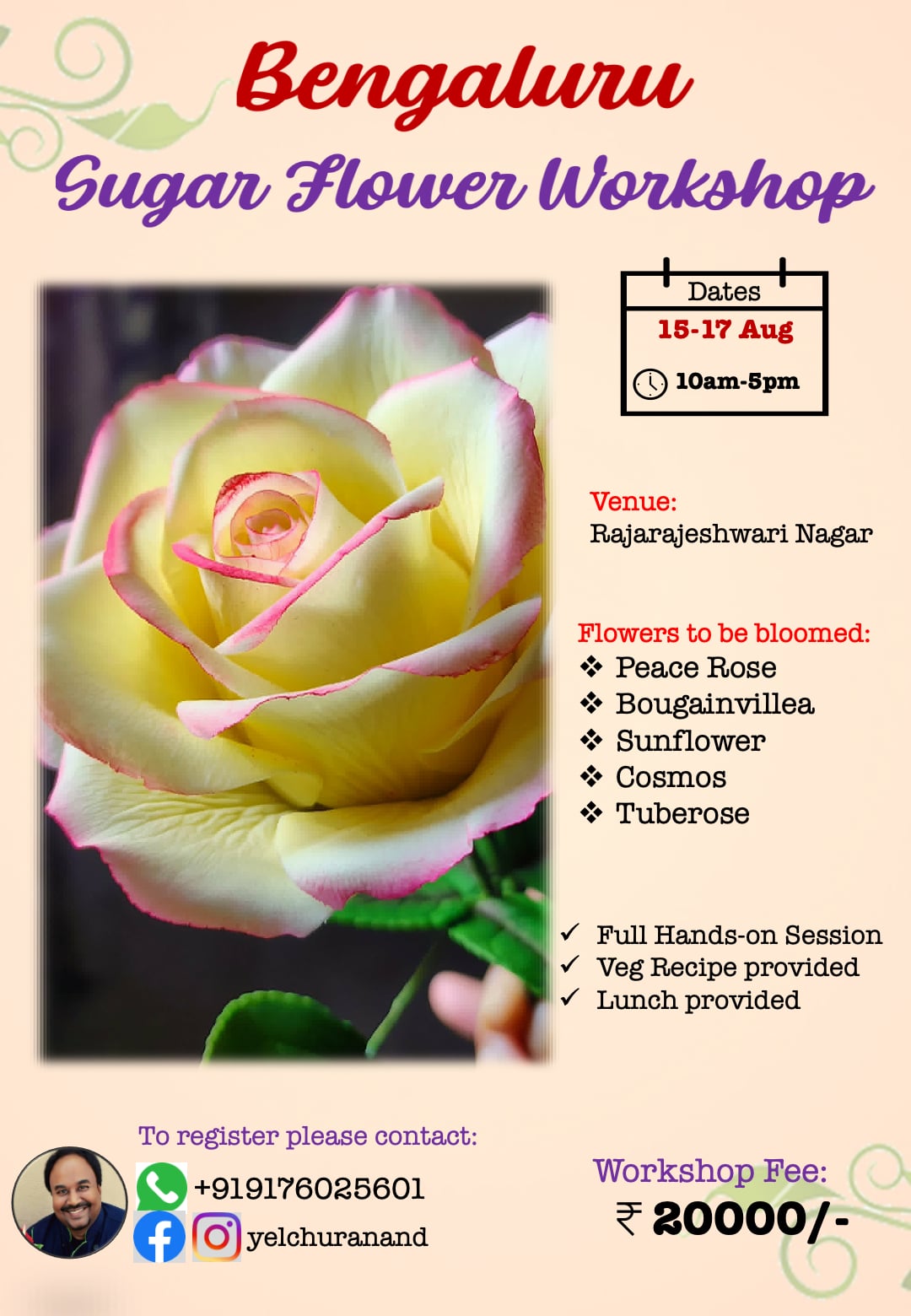 Modern Sugar Flower Workshop